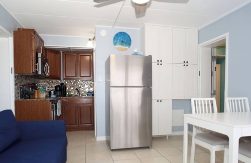 Wildwood Crest Condo | Serenity Now! Oceanfront 2BR Wildwood Crest condo with gorgeous pool!