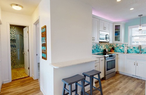 Carolina Beach Condo | Serenity - Oceanfront Condo w/Custom Details! Pool, Stunning Views, Large Deck, Near CB Lake + Food