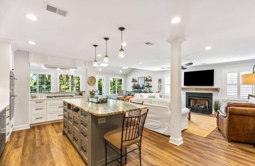 Folly Beach Villa | SERENITY SHORES Private Luxury 5-Level Tropical Oasis, Pool, Steps to Beach