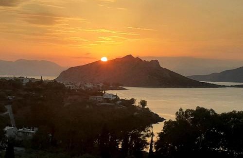 Kontos Villa | serenity villa Aegina fantastic view near the beach