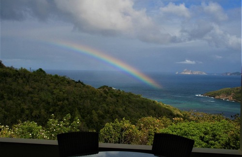 Spring Estate Villa | Serenity Villa- The upper level with 2 master suites, pool and amazing views