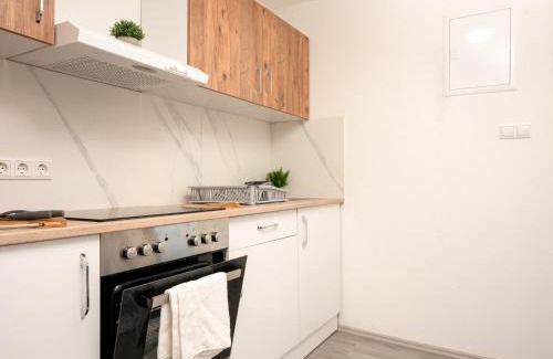 Westerholt Apartment | Serviceroom24 - Apartment 4 in Herten WLAN - Smart-TV - 24-7 Check-in und Küche