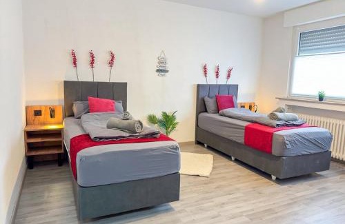 Alt-Rentfort Apartment | Serviceroom24 - Apartment 1 in Gladbeck WLAN - Smart-TV - 24-7 Check-in und Küche