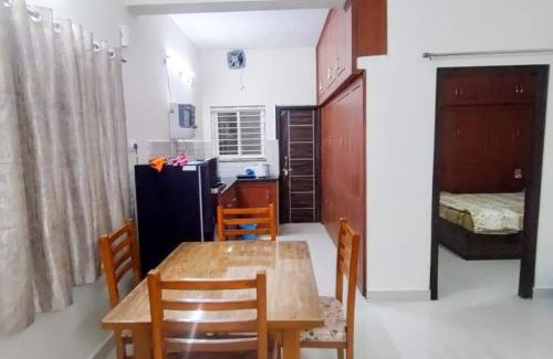 Hyderabad Apartment | Servostay Hafeezpet - 2 Bhk Fully Furnished Flat at Ground Floor