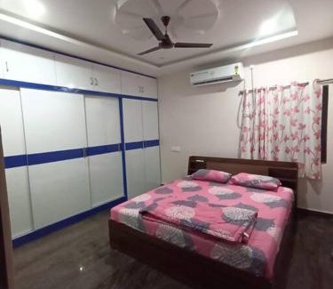 Tirupati Apartment | Servostay Tirupati Fully Furnished 2 BHK Flat with Parking #102