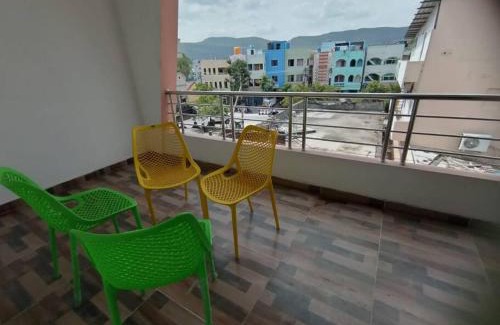 Tirupati Apartment | Servostay Tirupati Fully Furnished 2 BHK Flat with Parking #102