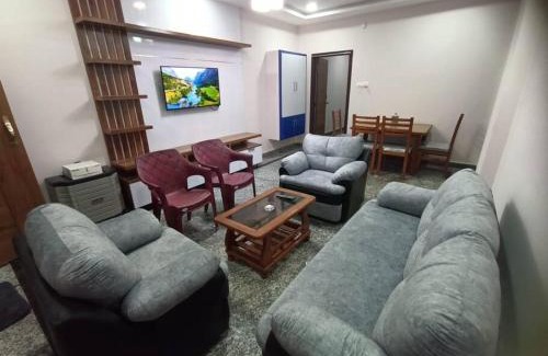Tirupati Apartment | Servostay Tirupati Fully Furnished 2 BHK Flat with Parking #102