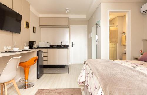 Matriz Apartment | Seu Cantinho Urbano Piscina Academia e AC