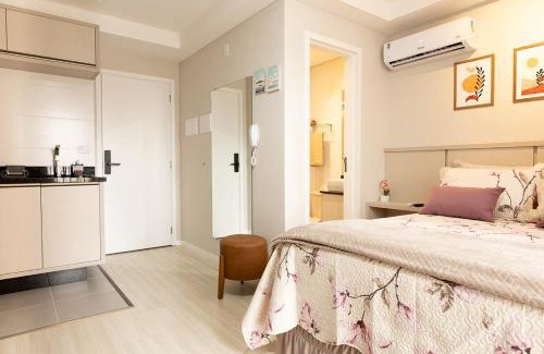 Matriz Apartment | Seu Cantinho Urbano Piscina Academia e AC