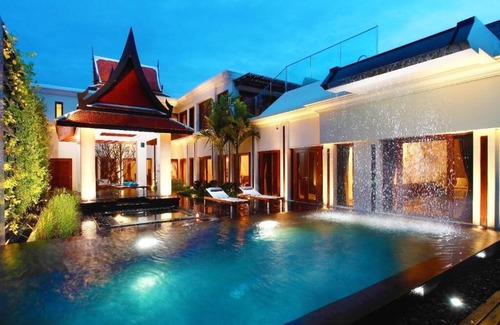 Mai Khao Villa | (SHA+)Three bedroom Beach front Pool Villa