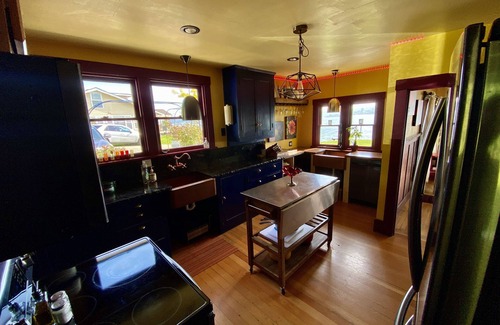 Vashon Island House | SHABBY CHIC WATERFRONT RETREAT is a relaxing, serene low bank waterfront home