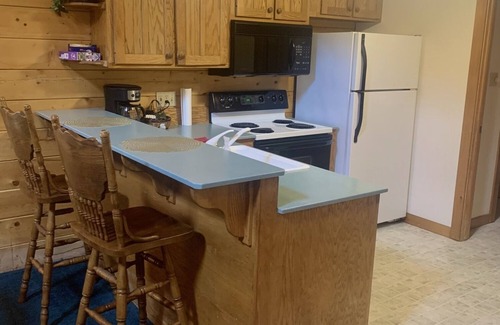 Eureka Springs Cabin | Shady Oak- Luxury Two bedroom, Two bath Cabin with Hot Tub! Hiking Trail and Cave on property!