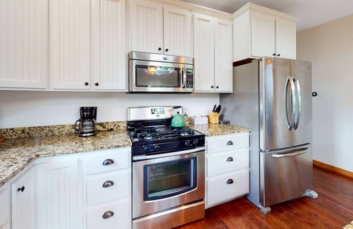 North Troy House | Shallow Brook | A-Frame house in Jay near Jay Peak Resort with grill, deck, W/D