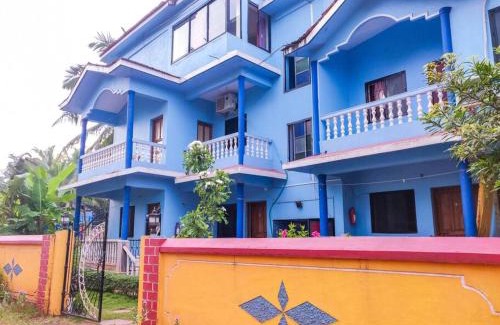 Morjim Apartment | Shamba's Blue House- Morjim Turtle Beach