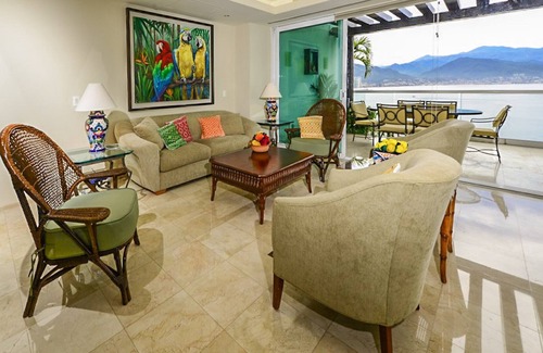 Marina Vallarta Condo | Shangrila Spacious Luxury Penthouse with Views from Every Room