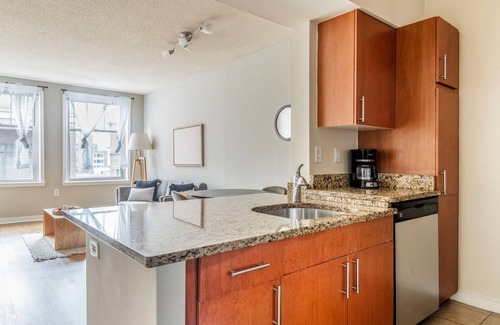 West End Apartment | Sharp Foggy Bottom 1BR w/gym, rooftop + doorman by Blueground