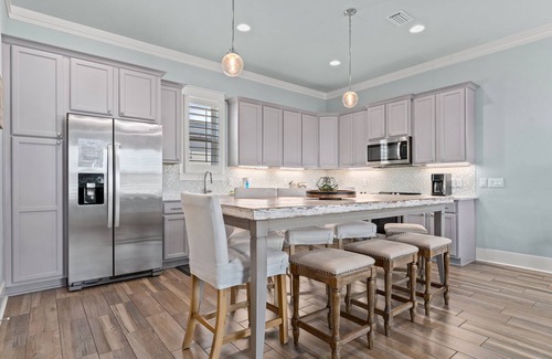 Miramar Beach House | Shellebrate Chateau with Low-Speed Vehicle, Heated Pool, and Cornhole Field