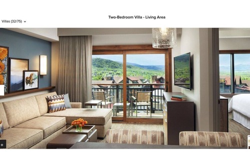 Steamboat Springs Villa | SHERATON STEAMBOAT 2BR VILLA. Ski-in/Ski-out! 12/27/25 to 1/3/26. NEW YEARS WEEK