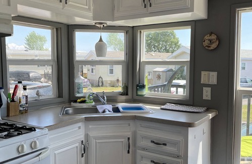 Sherkston Cottage | Sherkston Shores Resort - full water view, large private lot, huge covered deck!