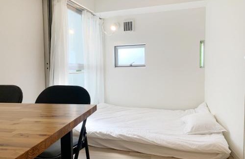 Kabukicho Hostel | Shinjuku Kabuki Youth Hostel#New Sunshine Room#50 second walk from Higashi Shinjuku subway#Automatic locking door at entrance#新宿3