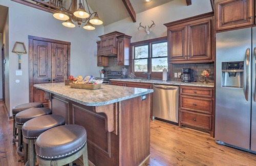Shelby House | Shoreline Home w/Boat Dock & Fire Pit in Shelby!