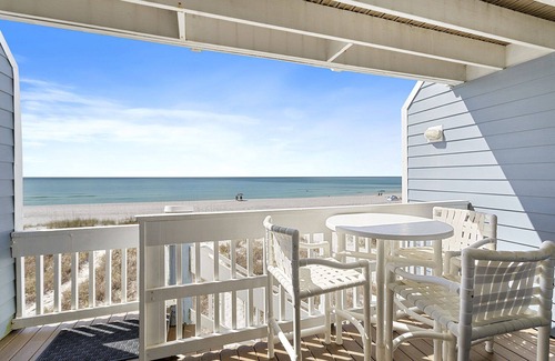 Sunnyside Condo | Shoreline Villas 9 - Updated Gulf-Front Condo, Near Pier Park, Seasonal Rentals!