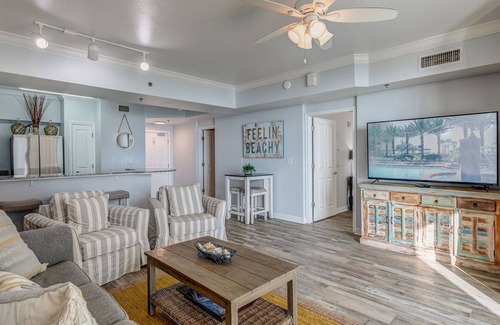 Panama City Beach Condo | Shores of Panama Unit 515 - Lower level unit at Shores of Panama with Same Floor covered Parking