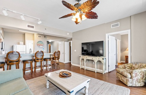Panama City Beach Condo | Shores of Panama 518 - Beachfront - Beach, Pools, Hot Tub, Free Round Golf Daily