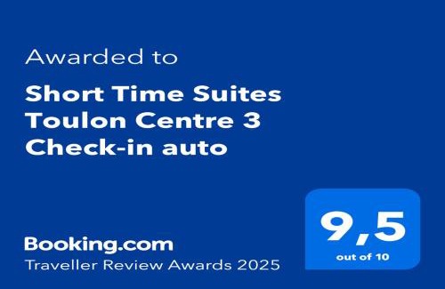 Toulon Apartment | Short Time Suites Toulon Centre 3 "LE SPOT" Check-in auto