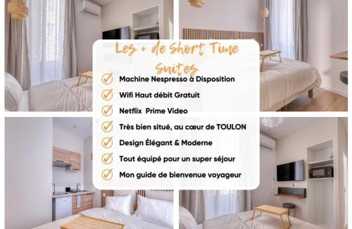 Toulon Apartment | Short Time Suites Toulon Centre 3 "LE SPOT" Check-in auto