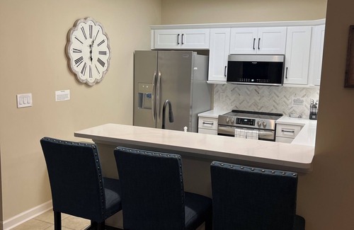 Arcadian Shores Condo | Short walk to pools and the beach! Updated 2bdrm condo! All Hilton pool access!