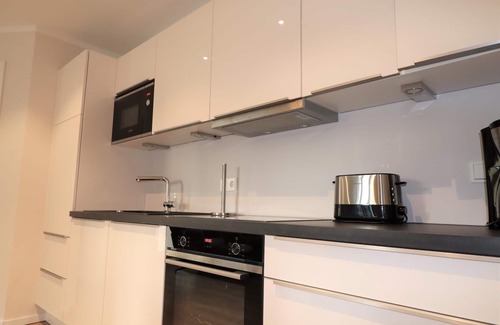 Fedderwardersiel Apartment | Sielhuus 5 - Sauna. Terrace. Family friendly.
