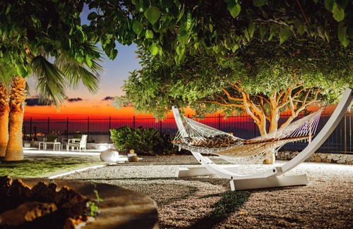Venetico Villa | Sicily Villa Luxury Suite with a view of the Aeolian Islands