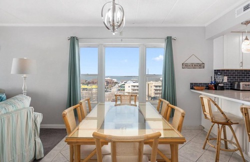 Midtown Ocean City Condo | Side Ocean View in This Family Friendly Sandpiper Dunes Condo with Outdoor Pool!