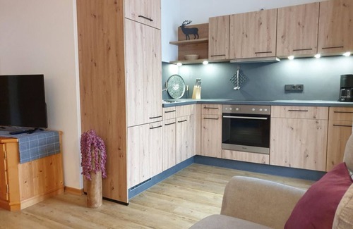 Wallgau Apartment | "Signal head" apartment 1 bedroom, shower, toilet - mountain view, guest house