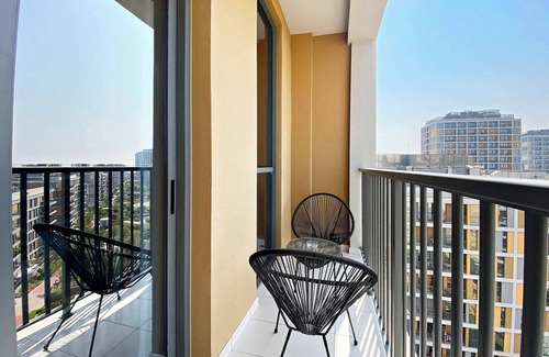 Dubai Production City Apartment | Silkhaus Afnan Tower | Studio near Production City