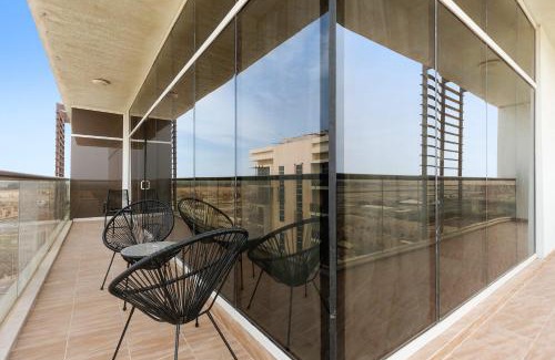 Khalifa City Apartment | Silkhaus Elite 1BDR Next to Golf Course & Club