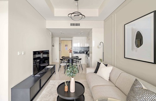 Sheikh Zayed Road Apartment | Silkhaus Stylish 2BDR in Aykon Tower