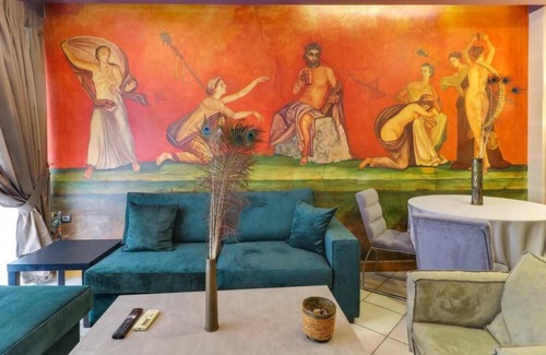 Platia Viktorias Apartment | Silver Hotel Athens Double Room with Balcony