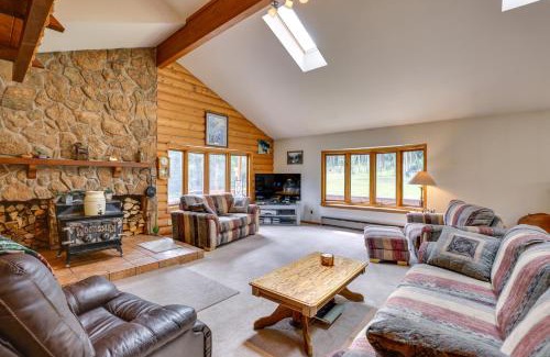 Silver Plume House | Silver Plume Mountain Haven with Views and Deck!
