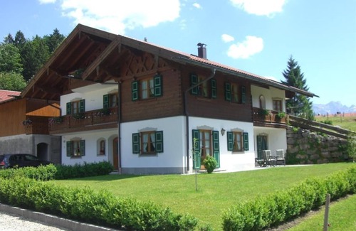 Wallgau Apartment | "Simetsberg", apartment, 2 bedrooms, shower and WC - Berghof
