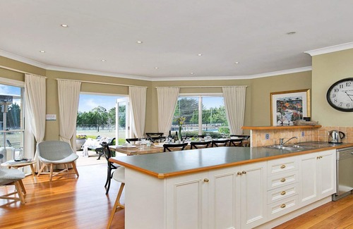 Exeter House | Sinden Park - garden, swimming pool, rural vistas