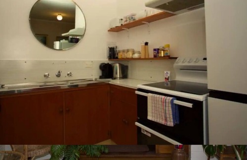 Evandale Apartment | Single level shady retreat with pastoral views and access to our gardens.