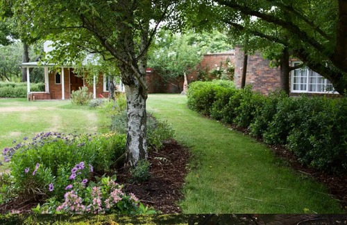 Evandale Apartment | Single level shady retreat with pastoral views and access to our gardens.