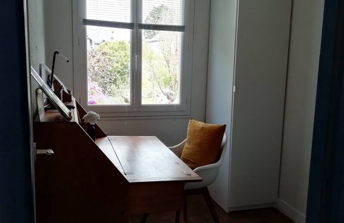 Rotheneuf-Le Pont House | Single storey house with garden near beaches Nicet, Val, natural area Varde