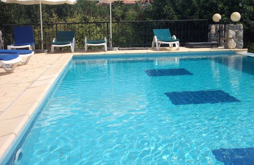 Karavas House | Single Story Villa With Private Pool And Garden With Great Mountain And Sea View