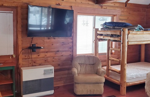 Soldotna Resort | SITKA CABIN, one of our six deluxe furnished cabins on the Peninsula!