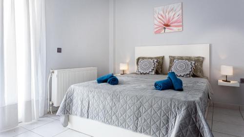 Siviri Apartment | Siviri Sunset Amazing Sea View- With fireplace -Starlink wifi