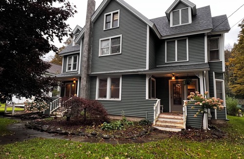 Halcottsville House | Ski, Golf, Hike, Kayak,chill by the fire in an updated Victorian in the Hills