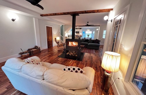 Halcottsville House | Ski, Golf, Hike, Kayak,chill by the fire in an updated Victorian in the Hills
